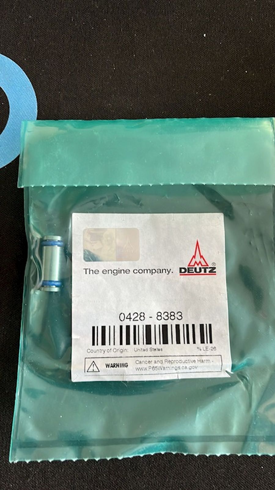 Plug — part no 04288383