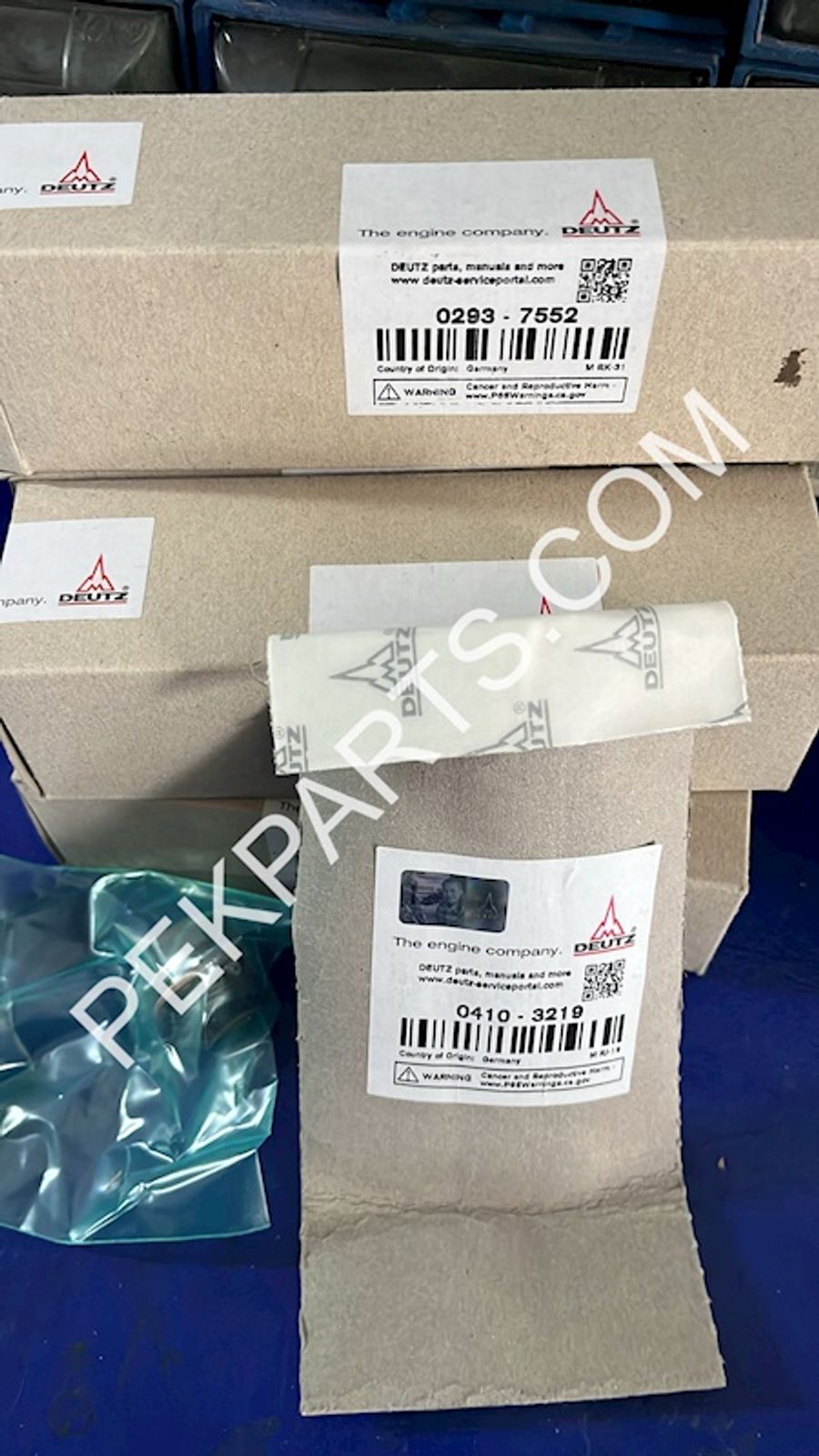 Thermostat — part no 02937552