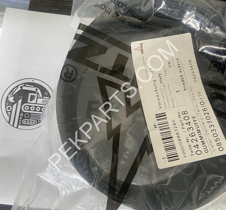 Rubber Sleeve — part no 04263408