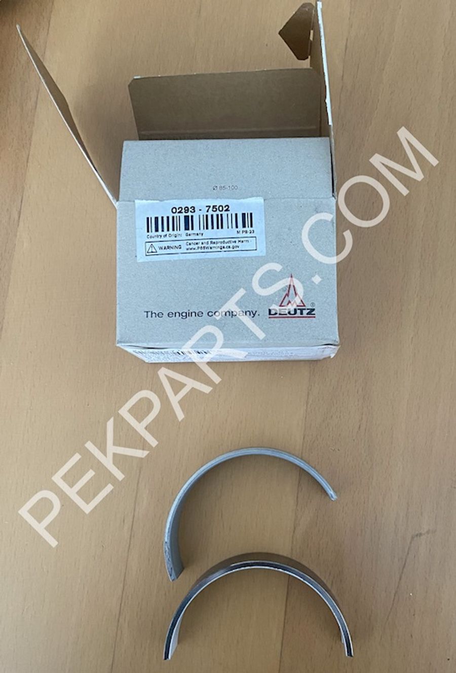 Big End Bearing — part no 02937502