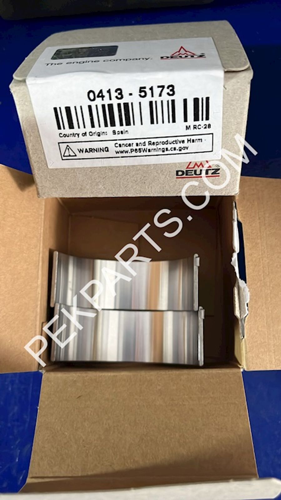 Conrod Bearing — part no 04135173