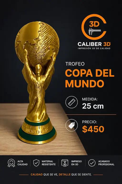 Trofeo Copa del Mundo 25 cm