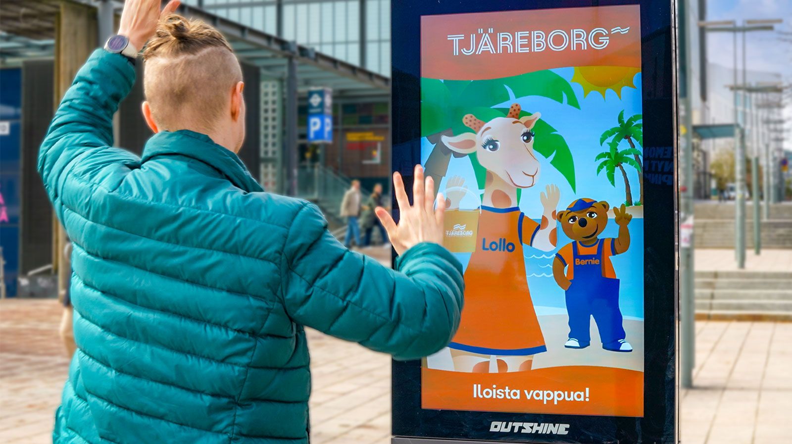 Interaktiivisuus tuo digitaaliseen ulkomainontaan uuden ulottuvuuden
