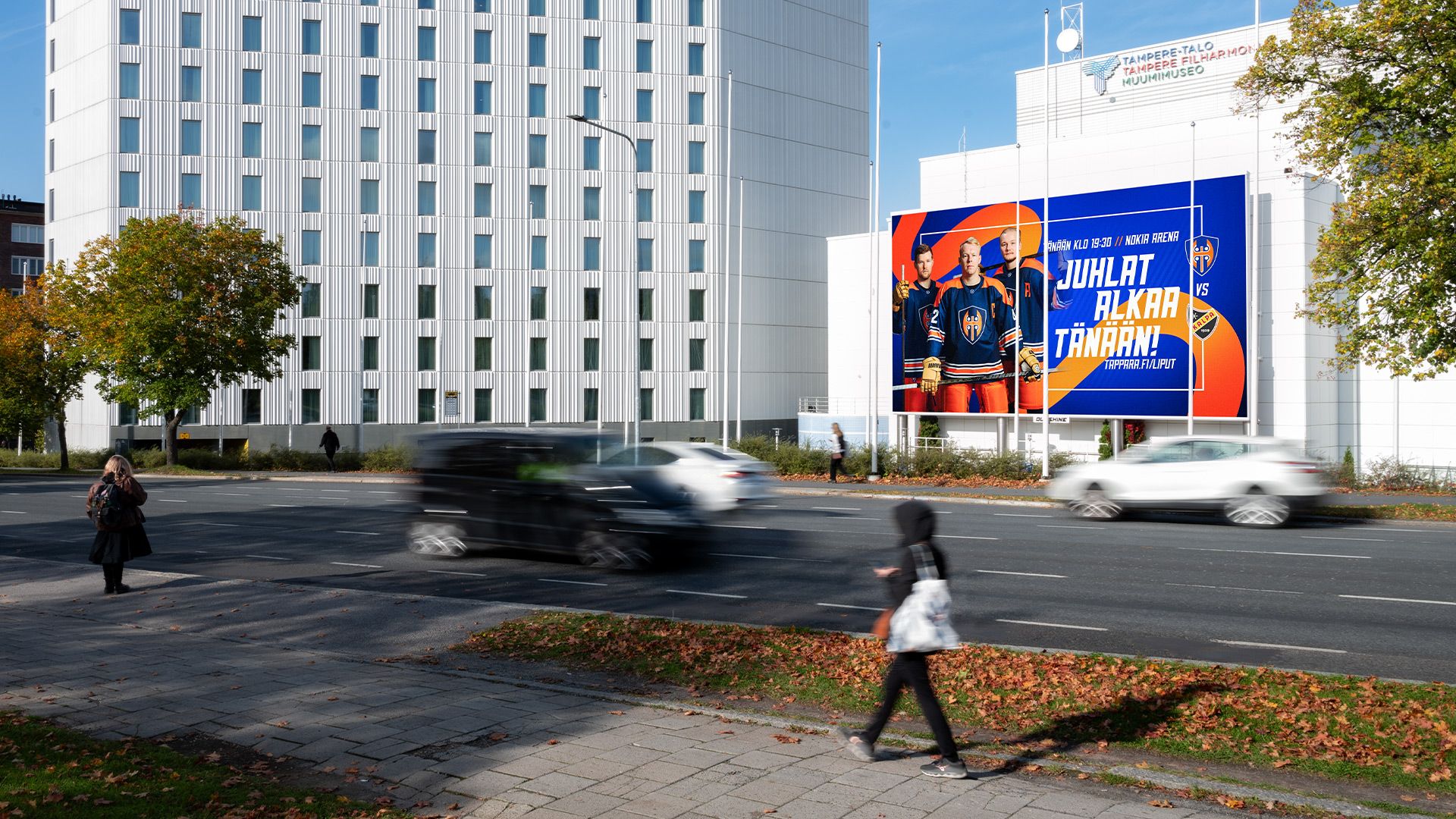 Tappara ja Outshine tuovat kiekkohuuman Tampereen kaduille 