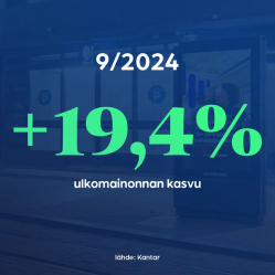 Ulkomainonnan kasvu