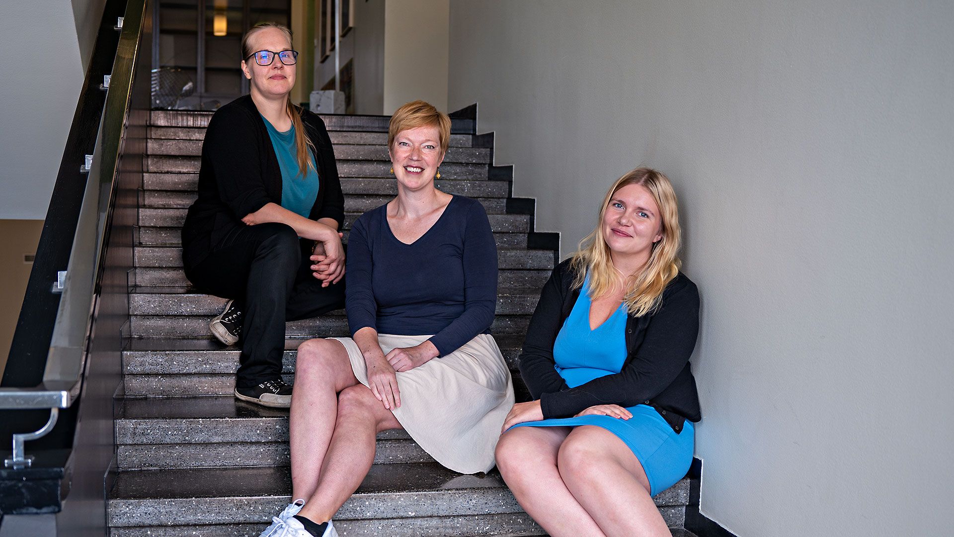 Pauliina Pekki, Titi Kesälahti ja Emma Salminen