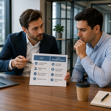 The Real Difference Between an LLC and a Sole Proprietorship