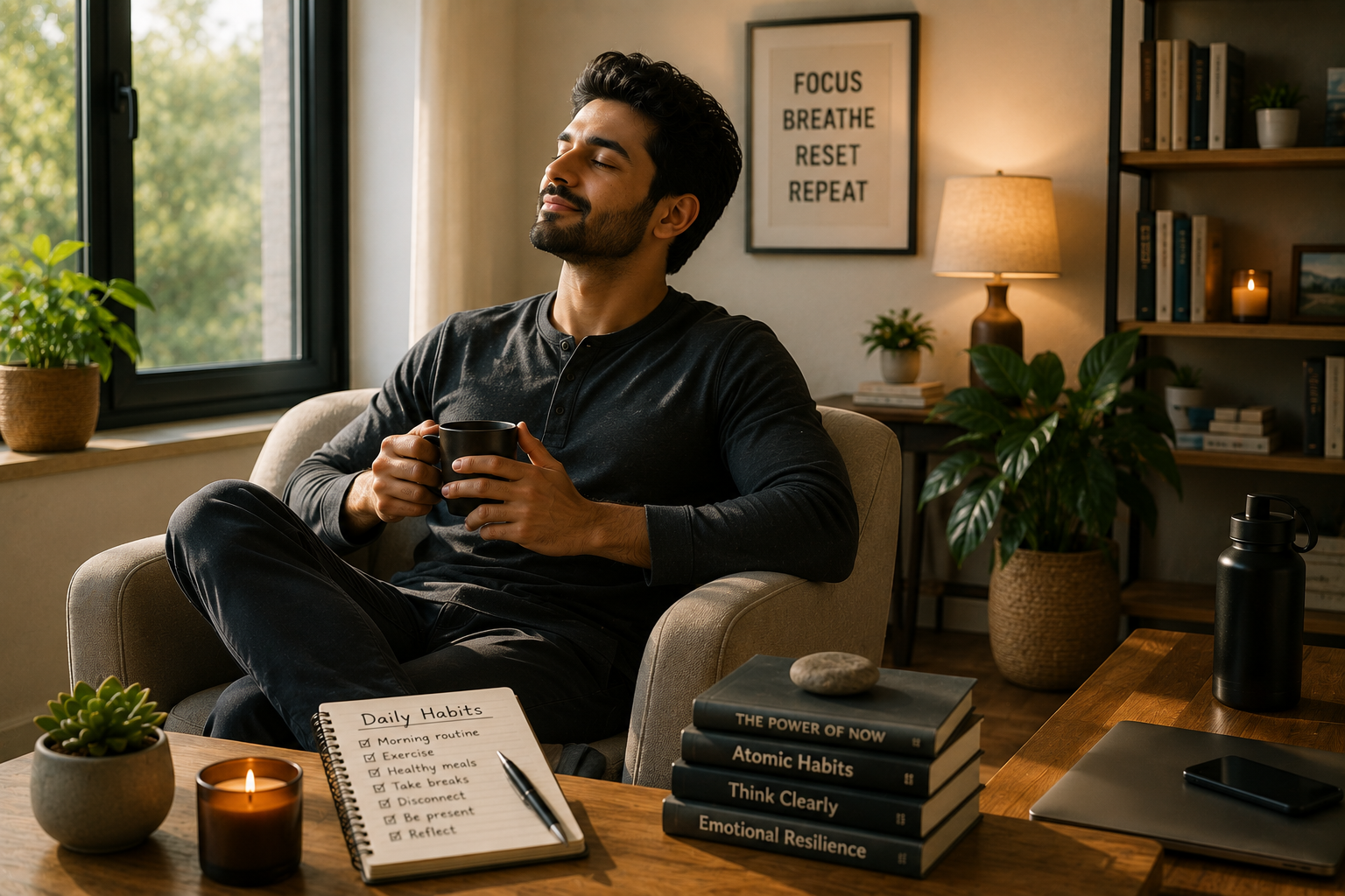 The Habits of People Who Always Seem Calm