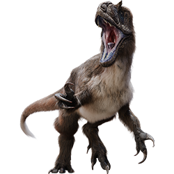 Yutyrannus dinosaur