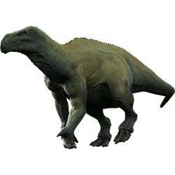 Iguanodon dinosaur