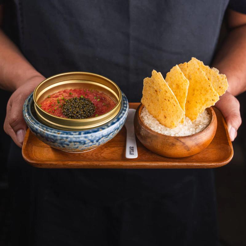 Tuna Tartar + Caviar