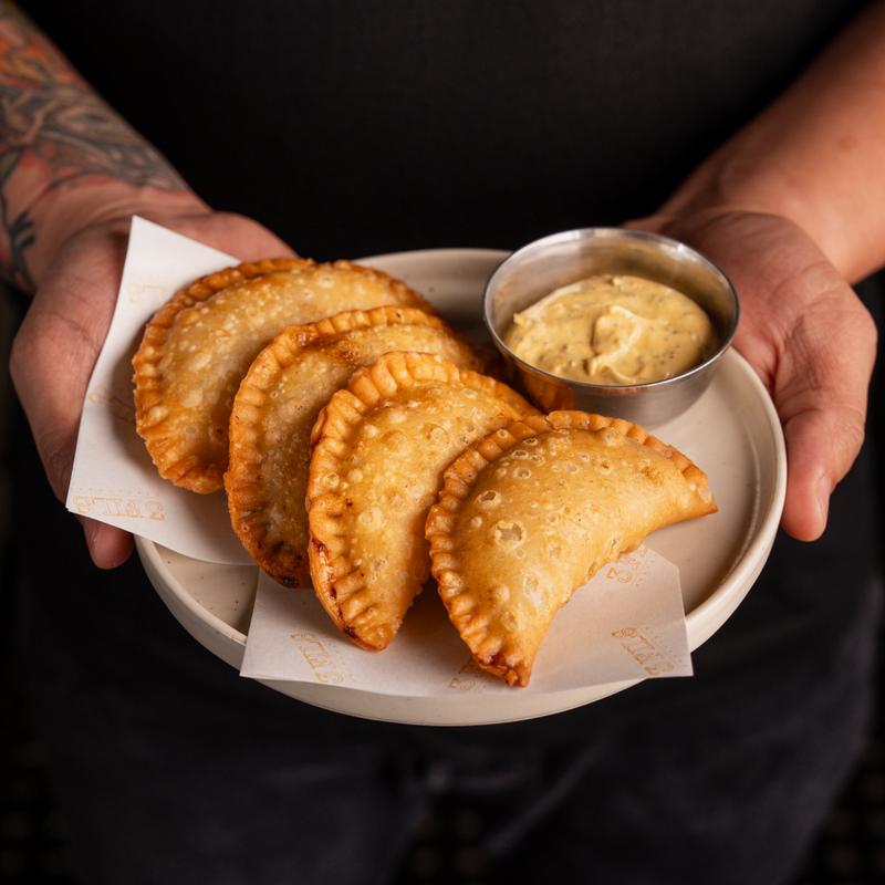 GYU + SHROOM EMPANADA