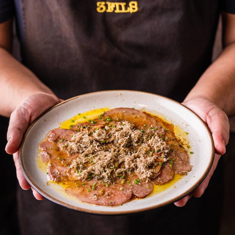 WAGYU CARPACCIO + TRUFFLE