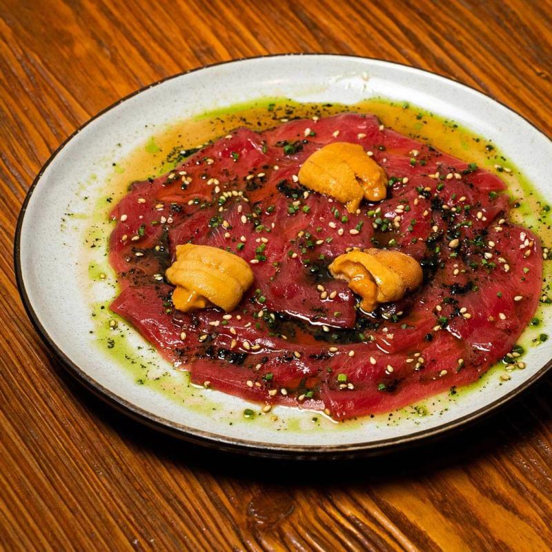 TUNA CARPACCIO + UNI