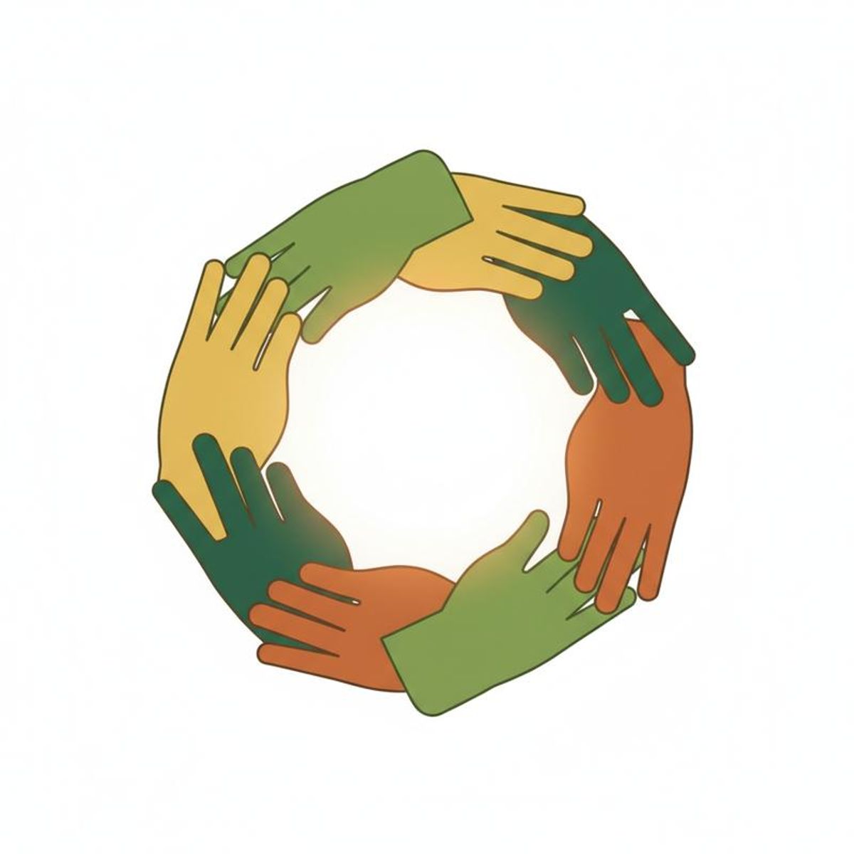 Ilustración dinámicas de confianza y seguridad psicológica