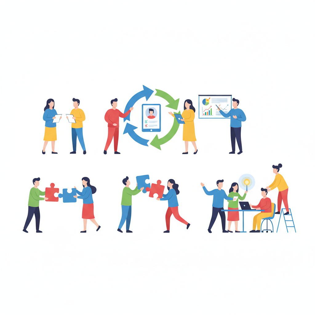 Ilustración del artículo: Onboarding según el perfil DISC: cómo integrar nuevos empleados