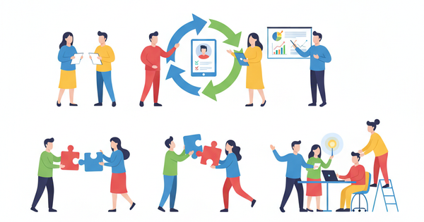 Ilustración del artículo: Onboarding según el perfil DISC: cómo integrar nuevos empleados