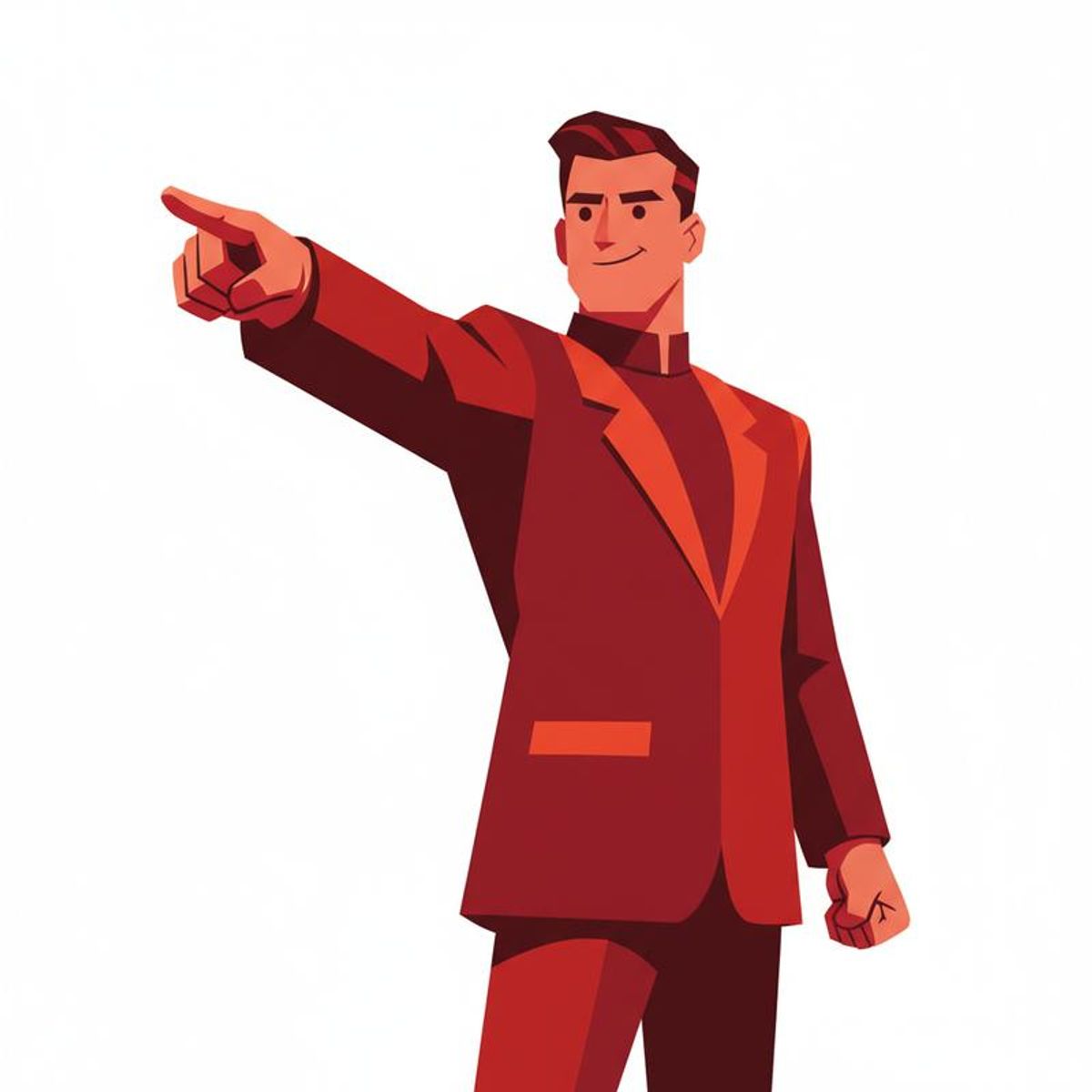 Ilustración perfil D liderazgo directo y resultados