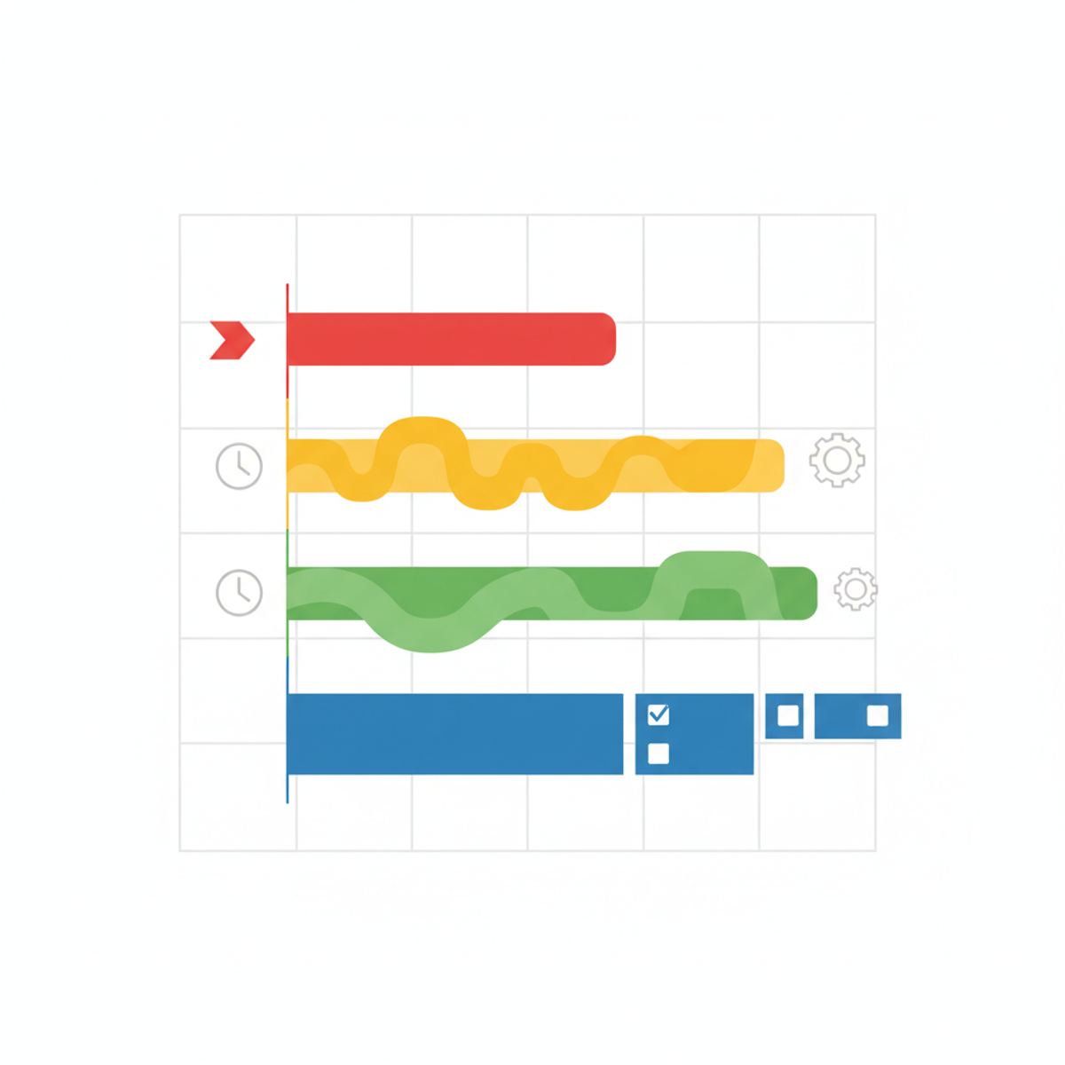 Calendario mostrando timeline de gestión de conflictos según perfiles DISC