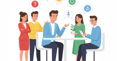 Ilustración del artículo: Preguntas de coaching por perfil DISC