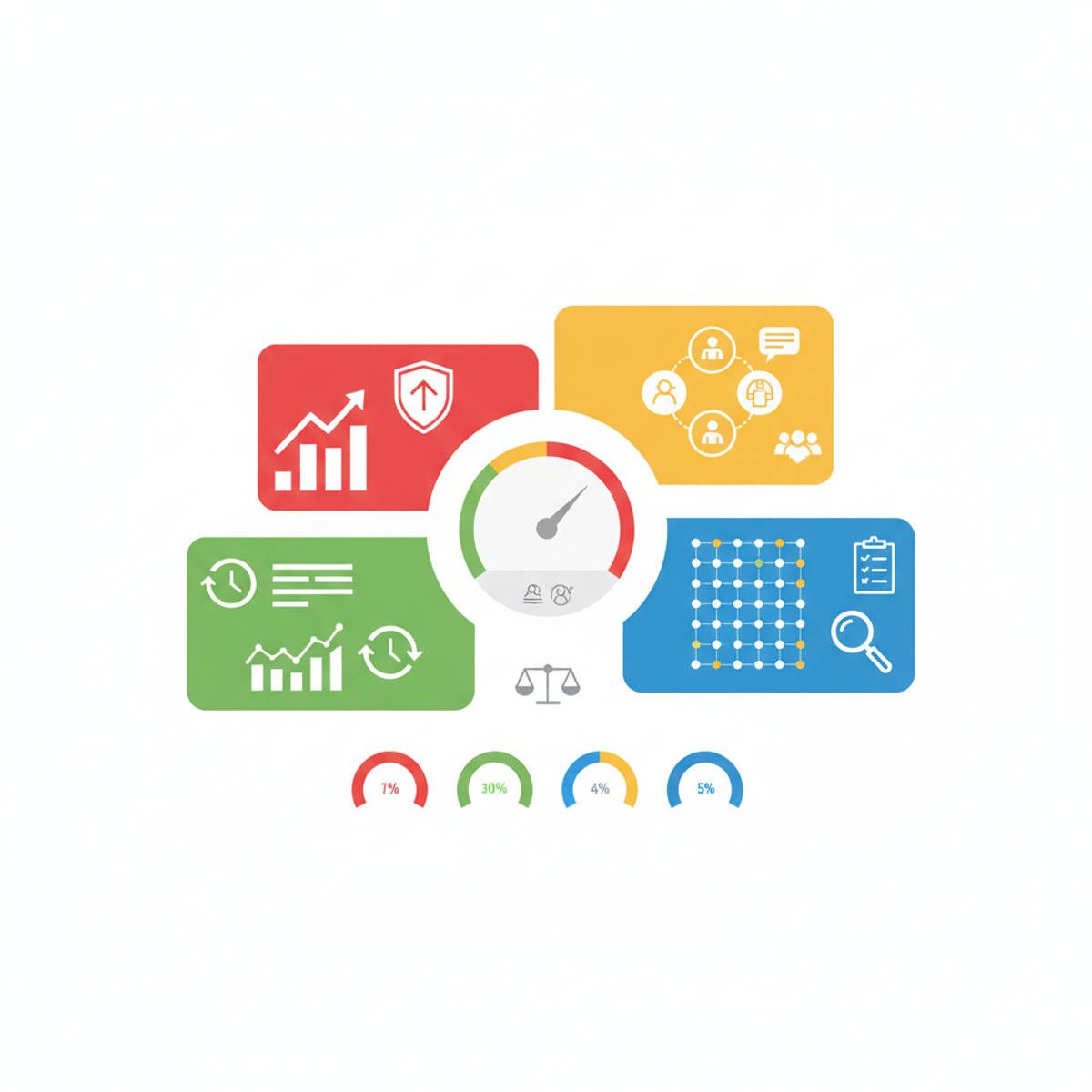 Dashboard de métricas de equidad laboral por perfil DISC
