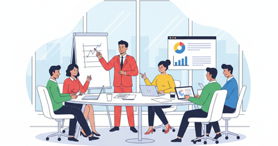 Ilustración del artículo: Reuniones efectivas con equipos mixtos DISC