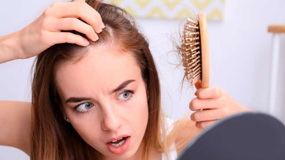 Tóc rụng do thiếu kem trong cơ thể