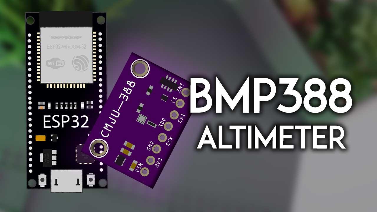 ESP32 + BMP388 – kompletní návod