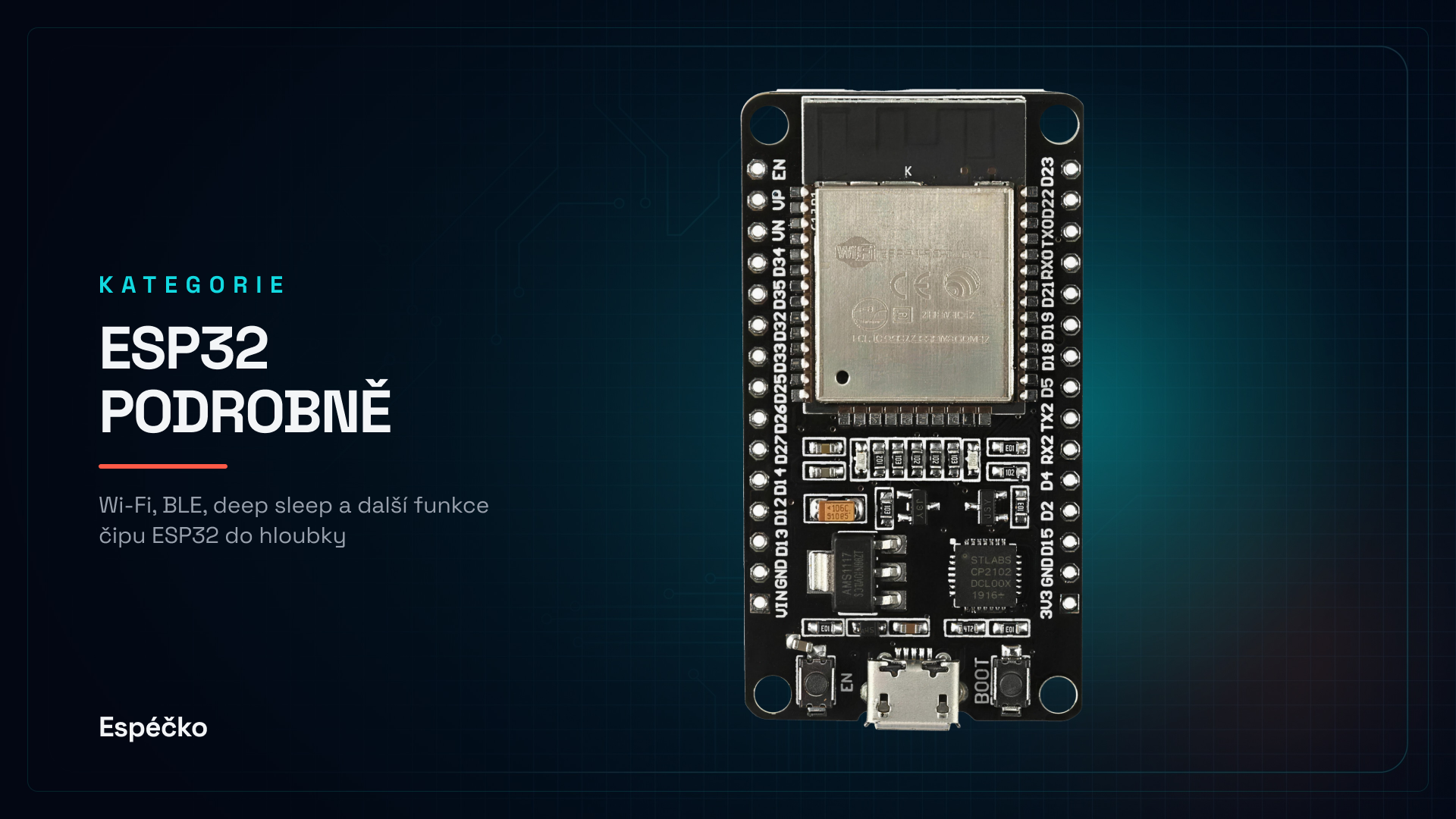 ESP32 podrobně