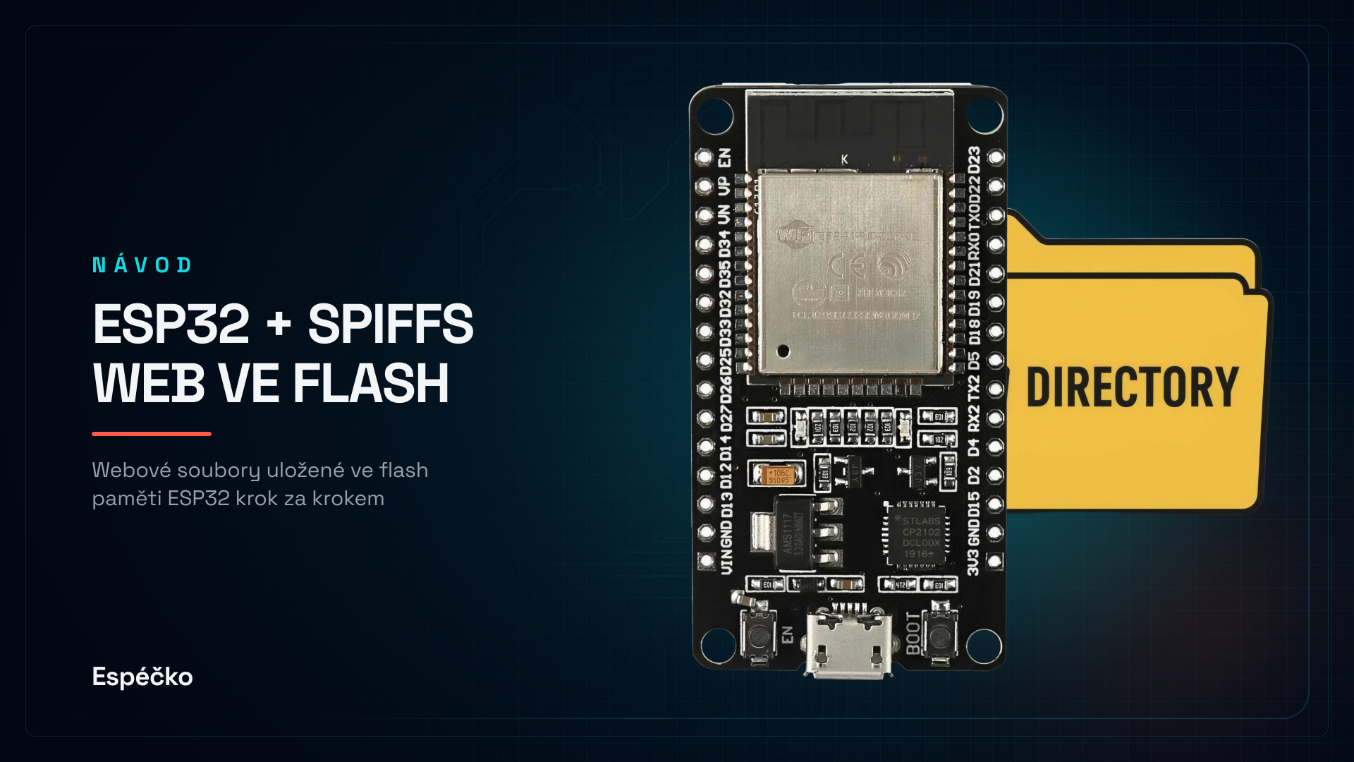 ESP32 Web Server se SPIFFS (SPI Flash File System)