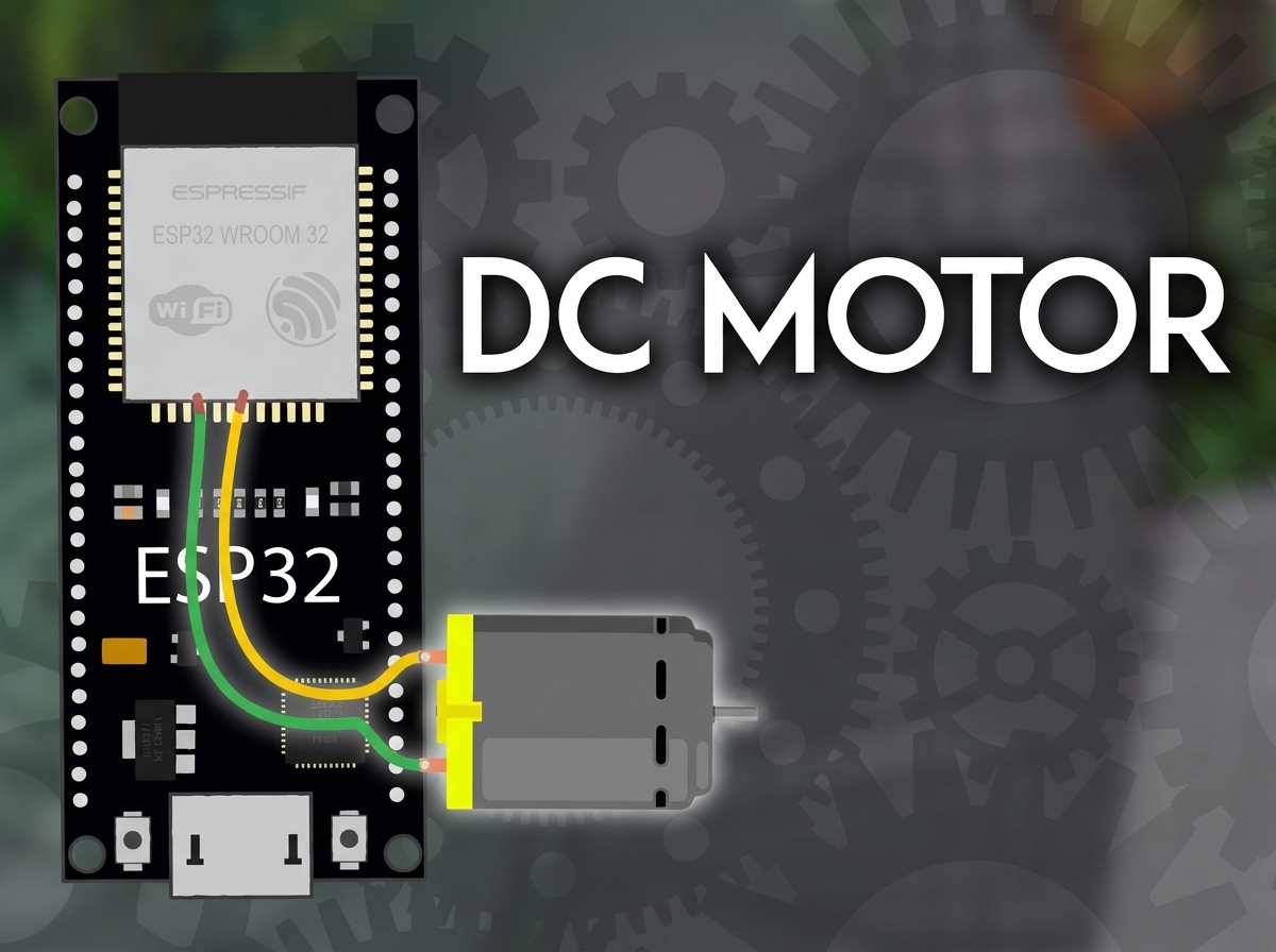 Ovládání DC motoru