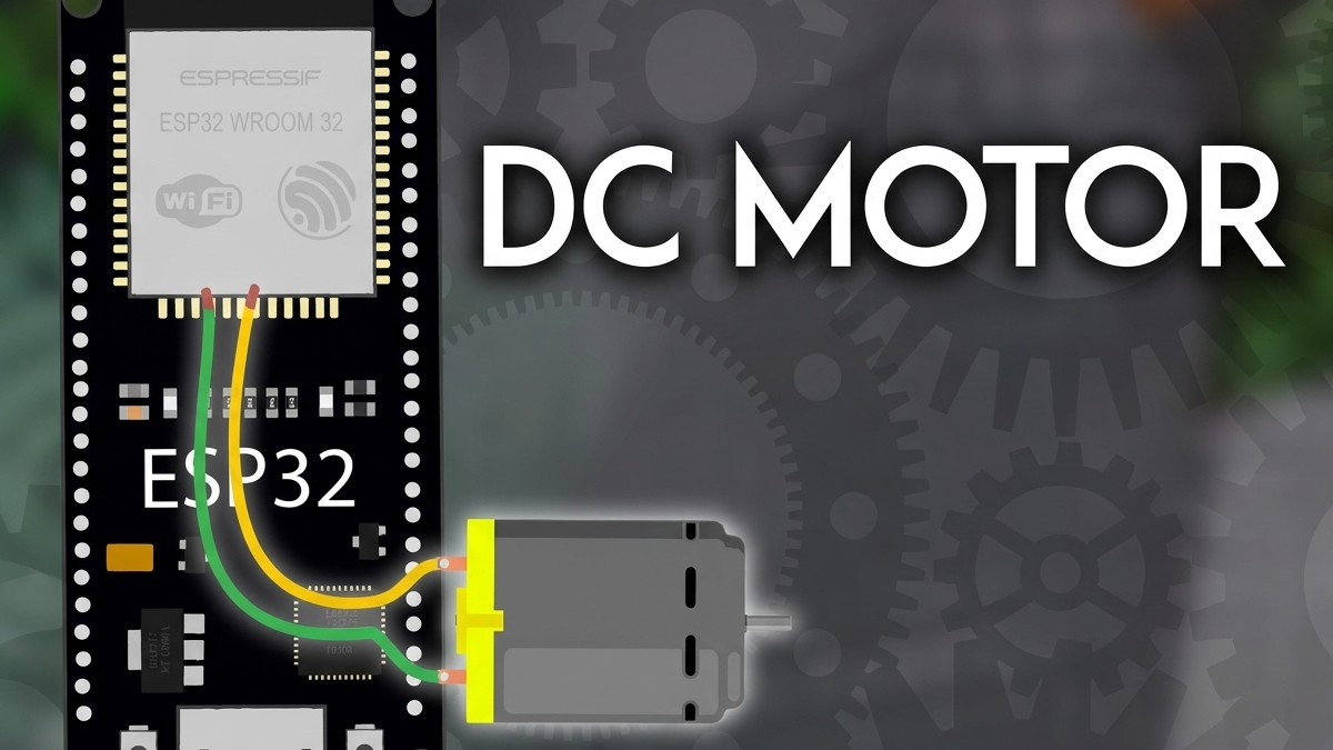 Ovládání DC motoru