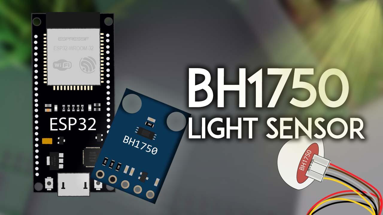 ESP32 + BH1750 senzor osvětlení