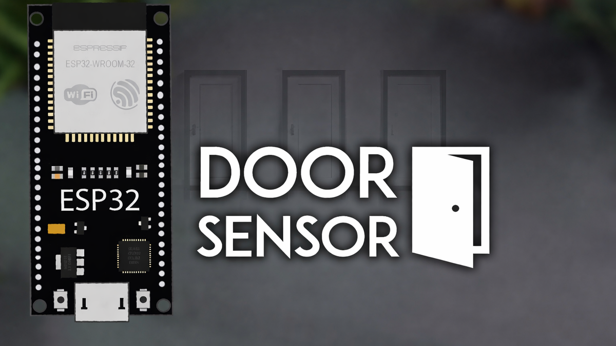 ESP32 + dveřní senzor (reed switch) – jednoduchý projekt