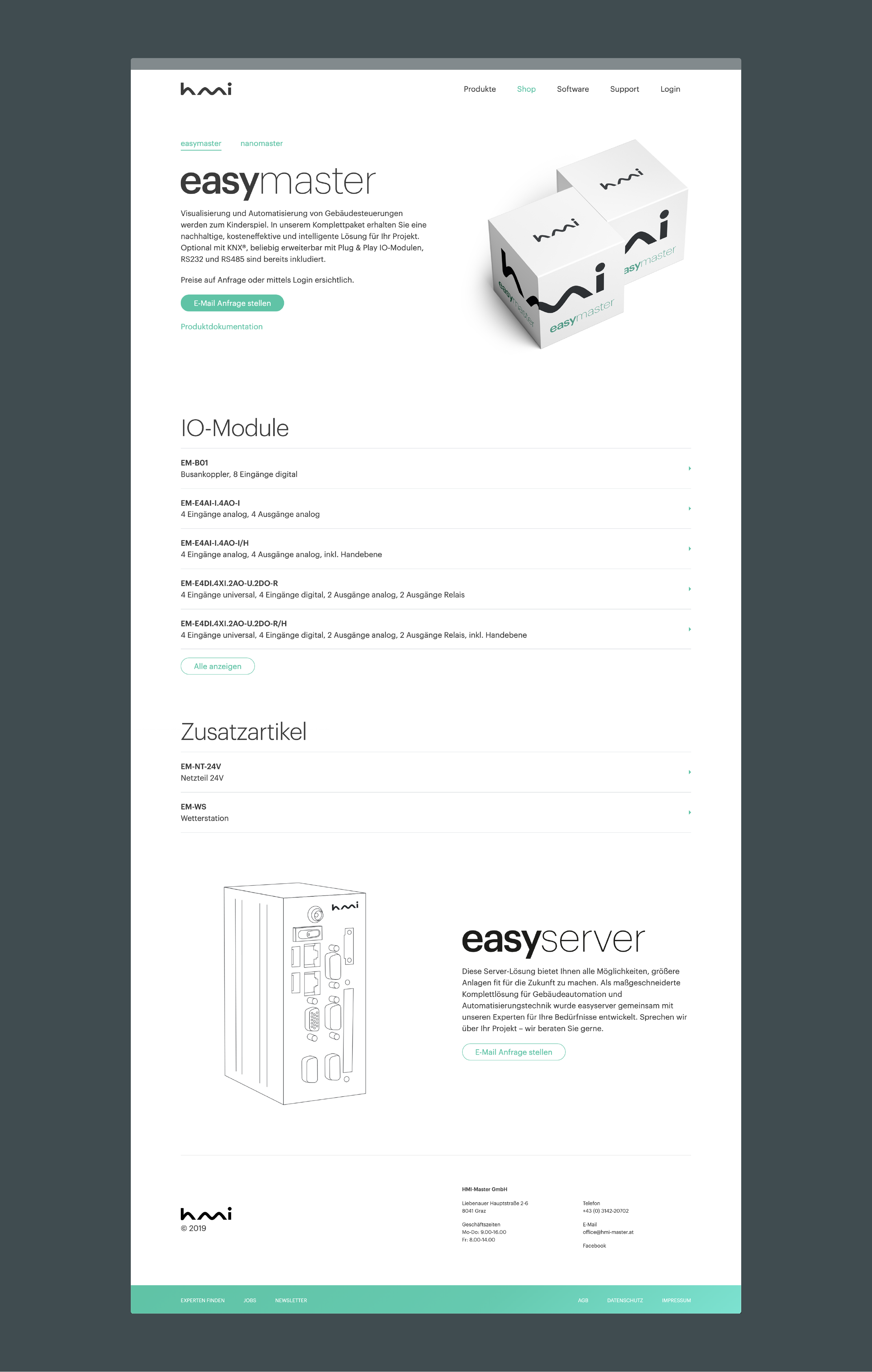HMI Master Website — Infound
