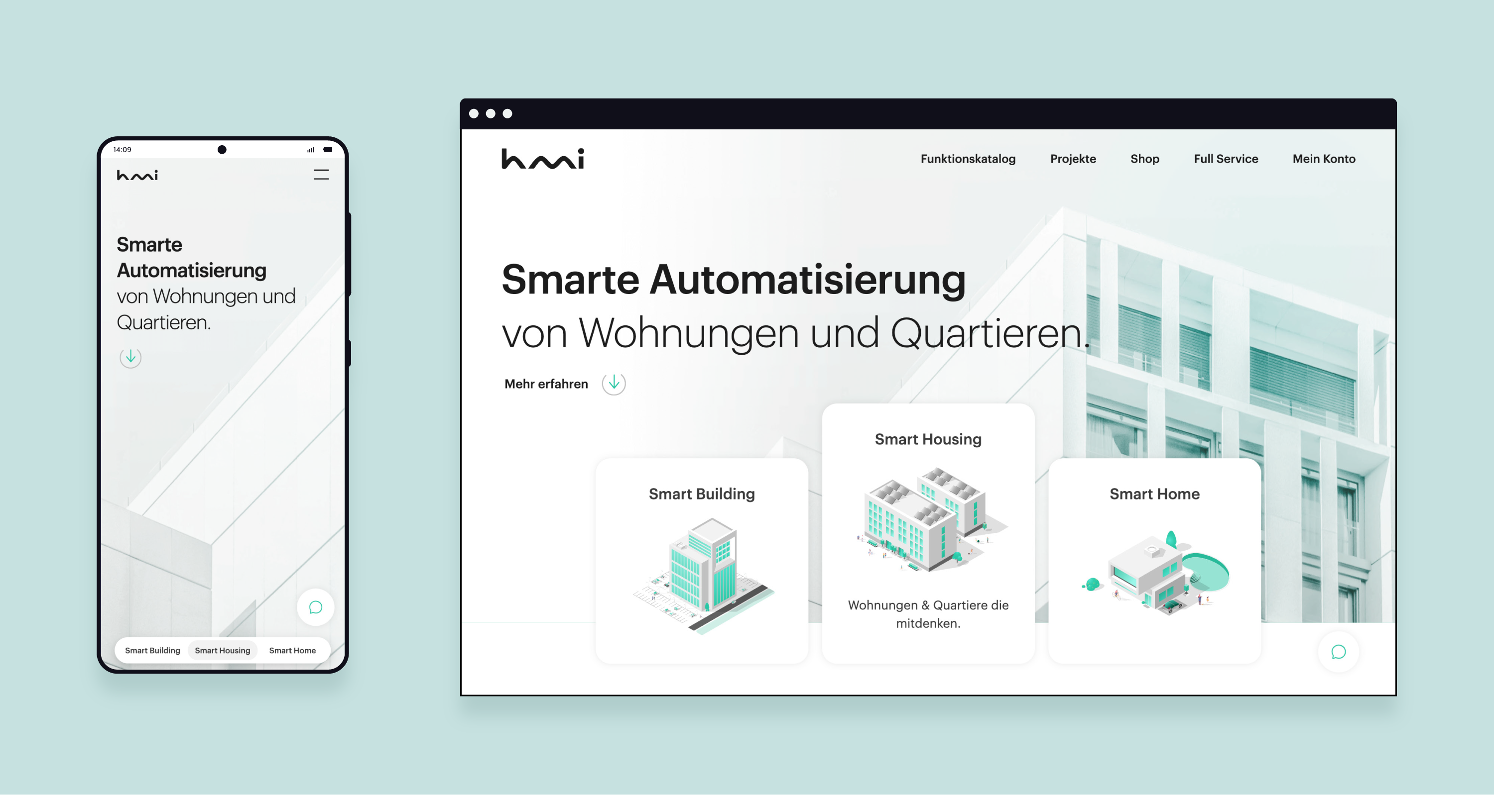 Mobile and desktop version