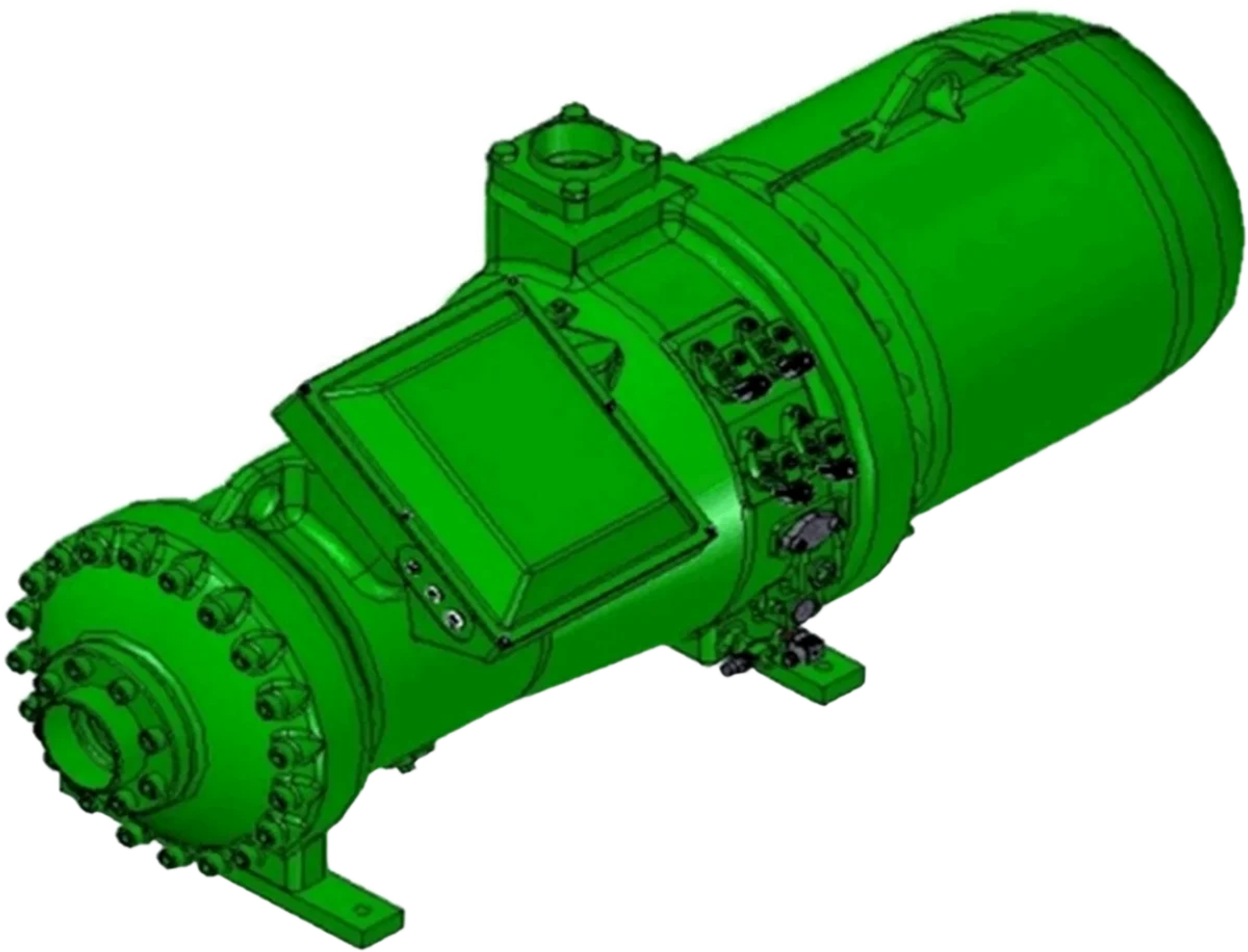 Compresor de tornillo del chiller FX-FC-Z