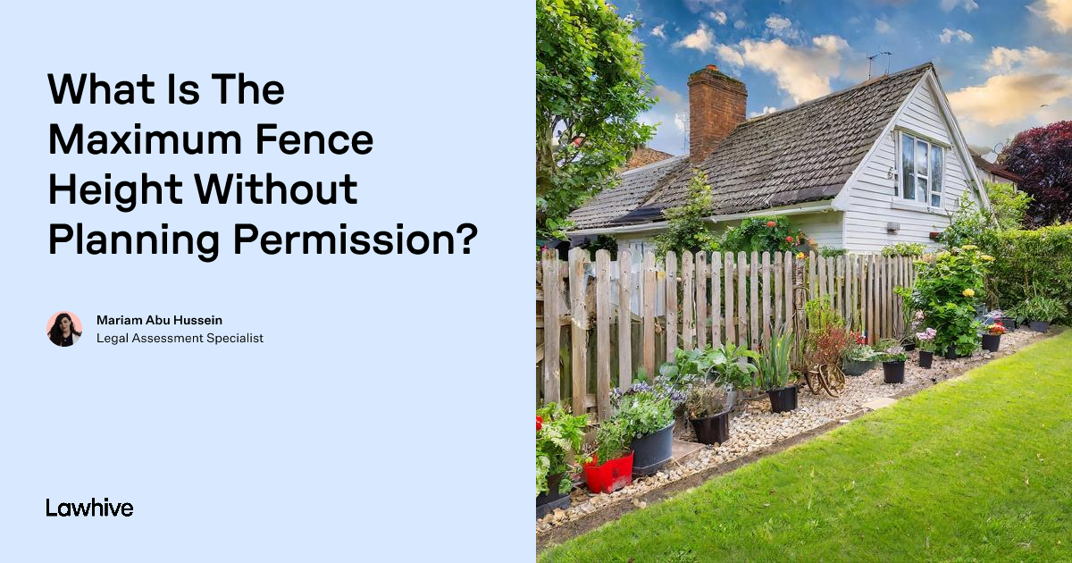 What Is The Maximum Fence Height Without Planning Permission?