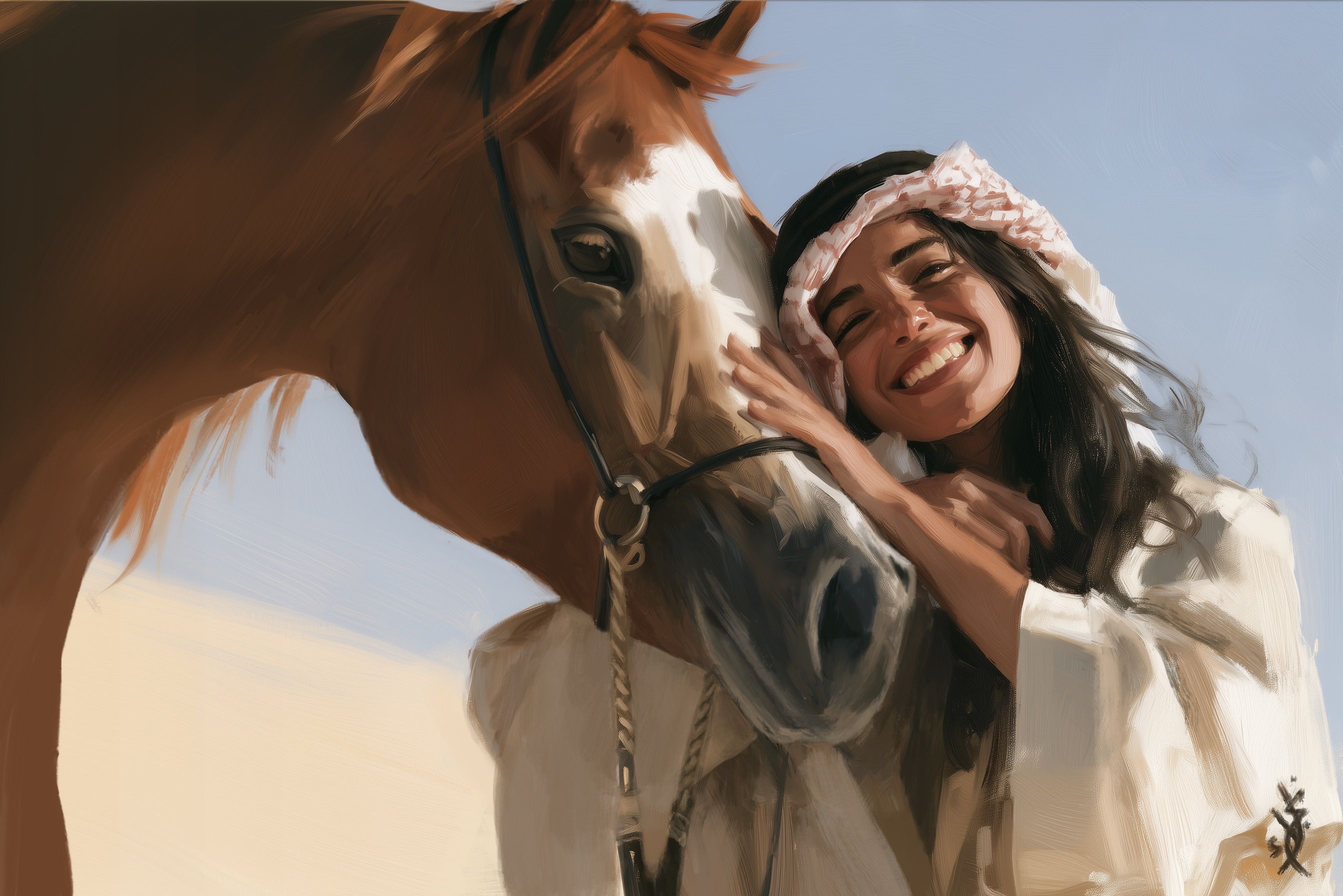 الفارسة مزنة المطرودي