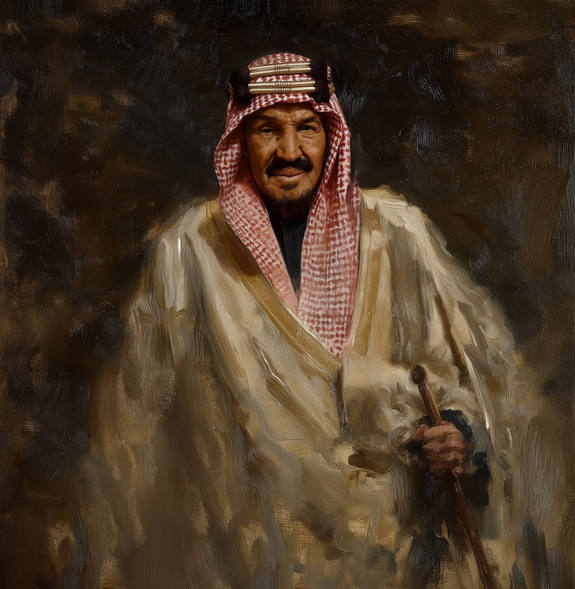 بورتريه الملك عبدالعزيز