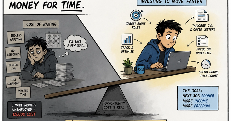 Money for time: the real cost of job searching