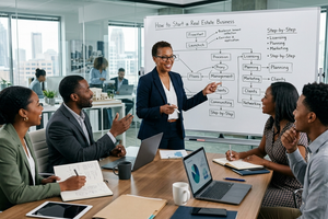 How to Start a Real Estate Business (Step-by-Step)