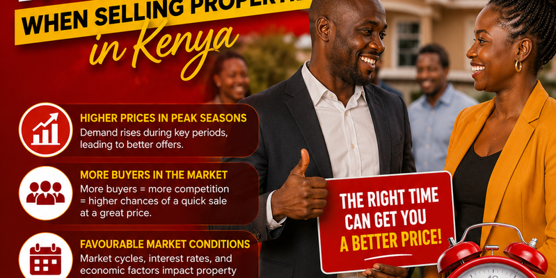 Why Timing Matters When Selling Property In Kenya