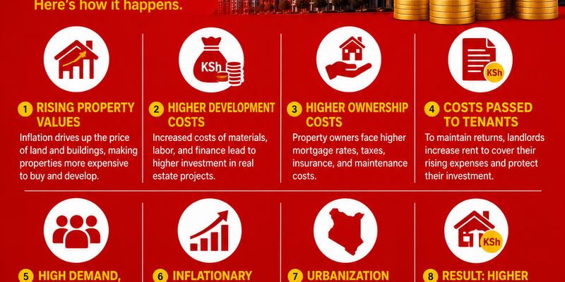 How Property Inflation Impacts Rental Prices in Kenya