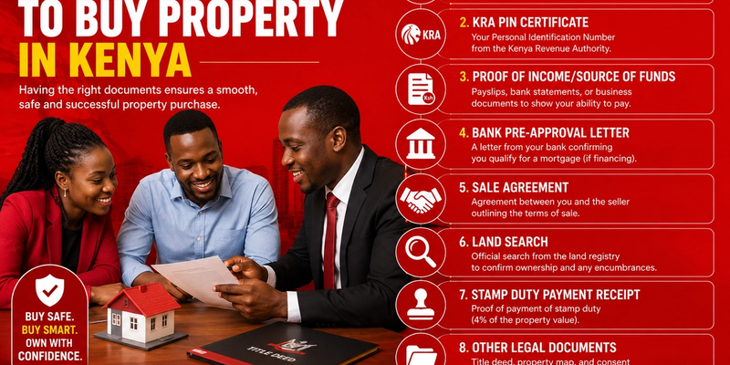 What Documents Are Required When Buying Property in Kenya?