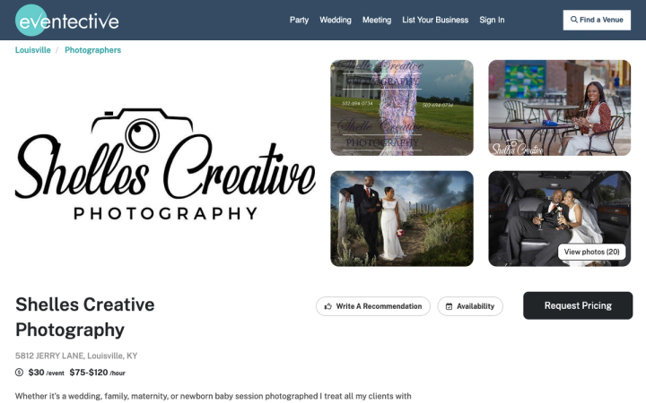 Shelles Creative Photography - Product Photography Studio