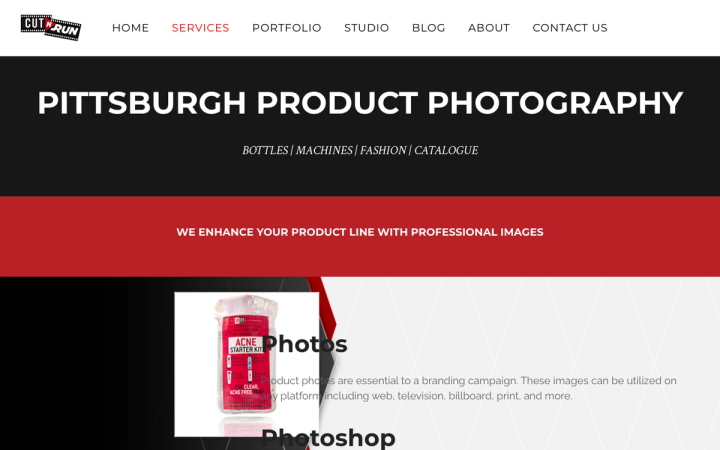 Cut 'N' Run Productions - Product Photography Studio