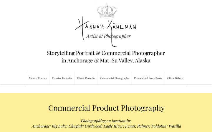 Hannah Kahlman Photography - Product Photography Studio