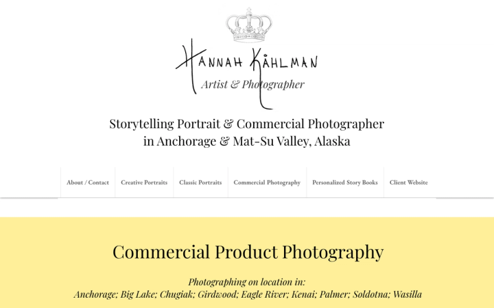 Hannah Kahlman Photography - Product Photography Studio