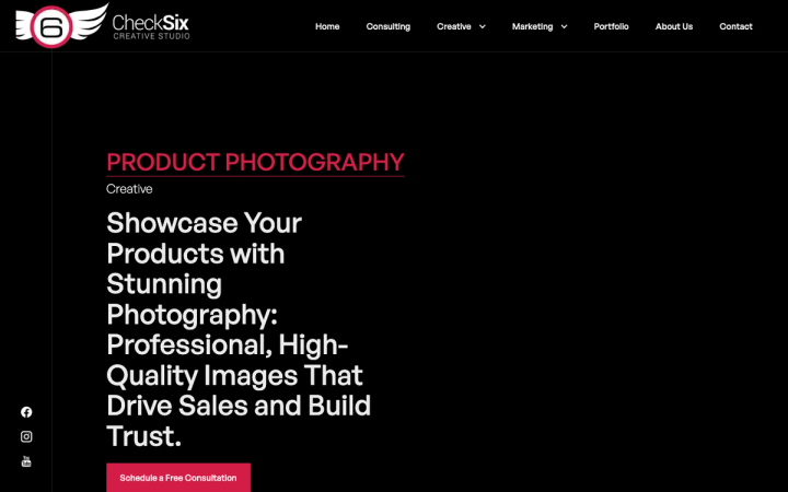 CheckSix Creative Studio LLC - Product Photography Studio